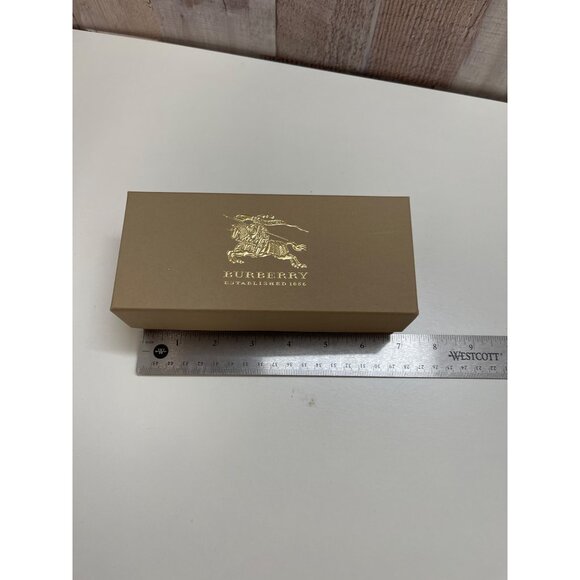 Burberry Logo Printed on The Box With Burberry Eyeglass Case - Picture 6 of 8